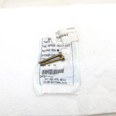Arctic Cat Snowmobile OEM 1/4x2 Self Tap Tapping Screws 0623-647