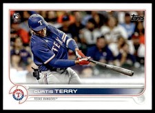 2022 Topps Curtis Terry Rookie Texas Rangers #97