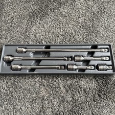 Snap On 6 Piece 3/8" Drive Wobble Extension Set - 206AFXW - New