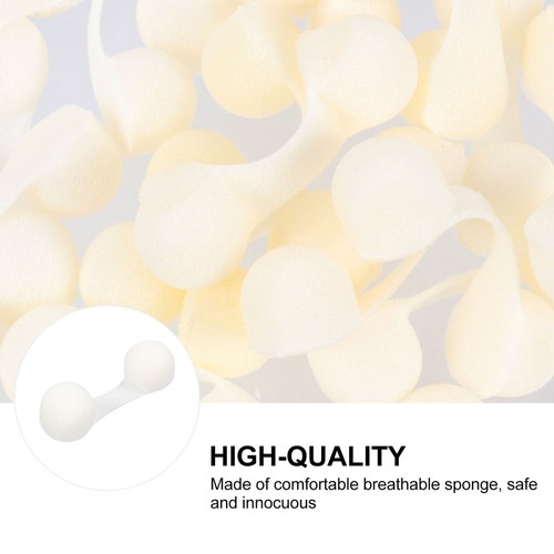 100 pcs Sponge Nose Filter Plugs Spray Disposable Invisible Breathable Nasal - Picture 3 of 12