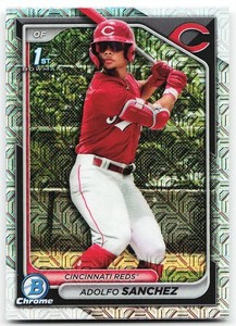🔥 2024 Bowman Chrome #BCP-252 Adolfo Sanchez Prospects Mojo Refractors