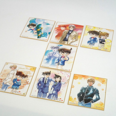 Case Closed Detective Conan Shikishi Art Board Set 7 2018 Japan Anime