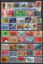 Schweiz Briefmarken bis 2022 gestempelt