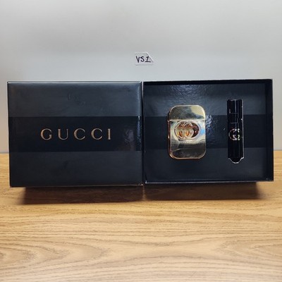 Gucci Guilty Mens Eau De Toilette 2.5 fl oz & .5 fl oz Travel Sz Bottle Gift Set