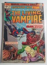 ADVENTURE INTO FEAR #24 (1974) - 1ST BLADE VS MORBIUS BATTLE! FN