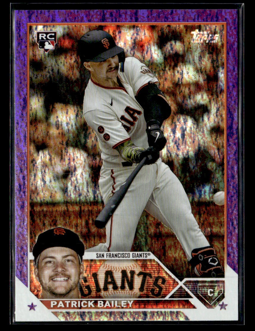 2023 Topps Update #US8 Patrick Bailey Purple Foil #/799 card