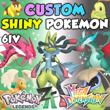 ? 6IV SHINY POKEMON ? MAX STATS ? MEGA DIMENSION DLC ?? Pokemon Legends ZA