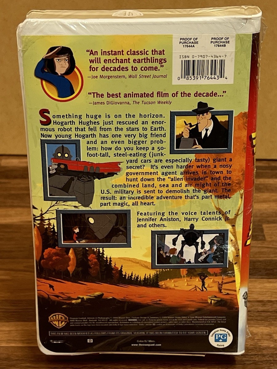 The Iron Giant (VHS, 1999, Clamshell) for sale online | eBay