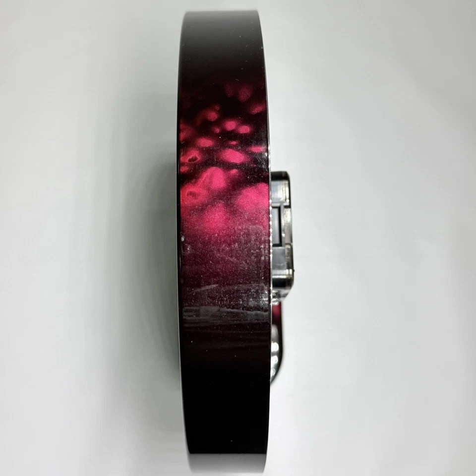 Japanese Theme Quartz Desk Clock Seiko Movement Faux Rosewood Mantel Working - Image 3 of 4