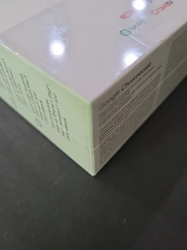 Google Chromecast (2nd Generation) HD Media Streamer Black FACTORY SEALED - Image 4 of 4