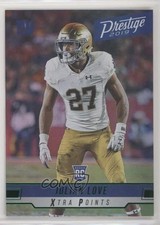 2019 Panini Prestige Rookie Xtra Points Green Julian Love #296 g6p