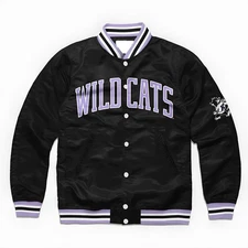 Custom Letterman Jackets Personalized Baseball Jackets Embroidered Satin Jacket