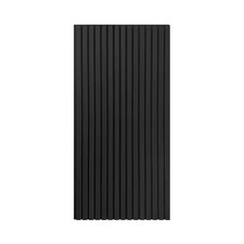 2 X 4 Ft. Black Square Edge MDF Decorative Wall Paneling Decorative Sound Absorb
