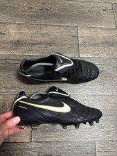 Vintage 2010 Nike Tiempo Legend III FG Football Soccer Boots Cleats eu45 uk10 us