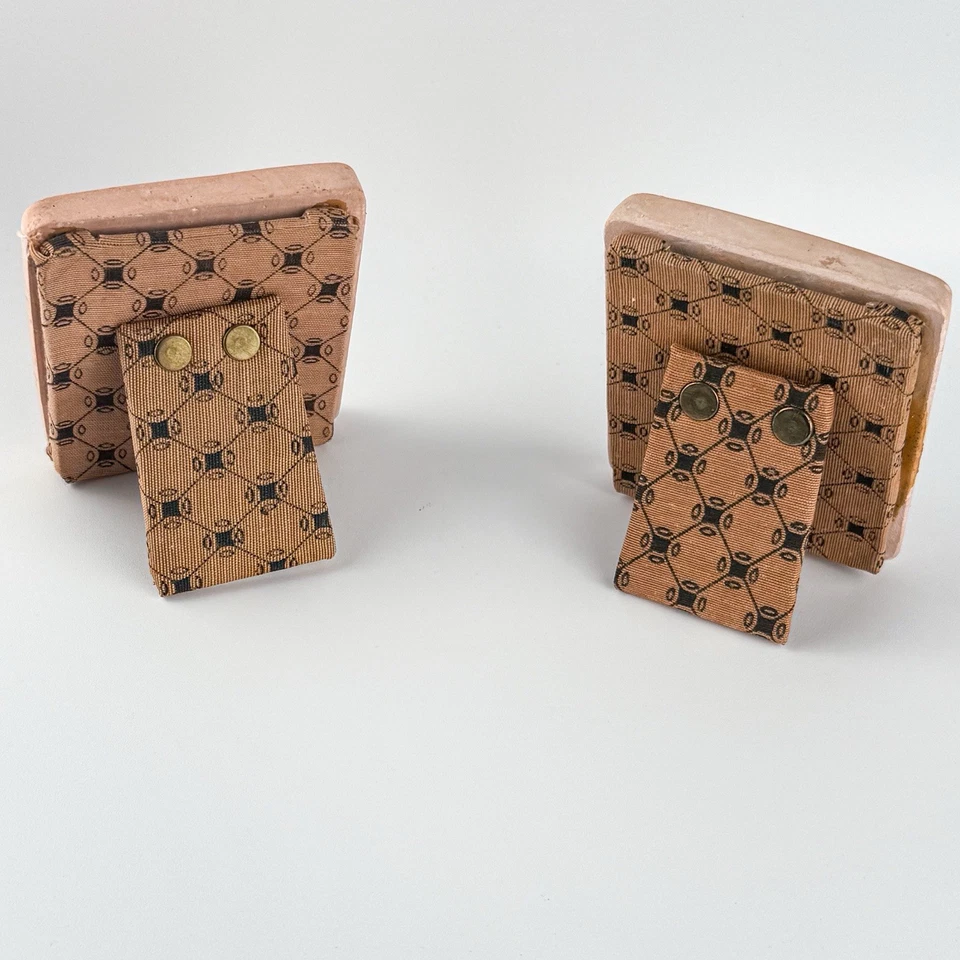 Set Of 2 Vintage Pink Floral Picture Frames Terracotta Mini Gallery Wall 2x3 - Image 4 of 4