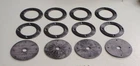 FISHING ROD HOLDER GROMMET T-TOP 6695 CANVAS FIBERGLASS 3-1/4 OD 4 ROD HOLES