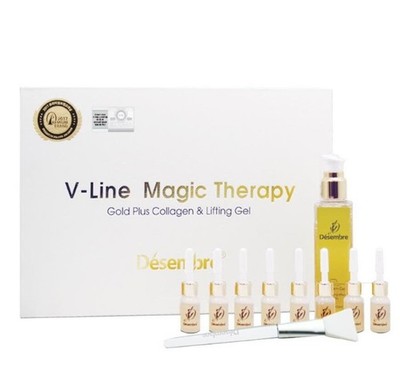 Desembre V-Line Magic Therapy Set 24K Gold Lifting + Collagen Gel Korea
