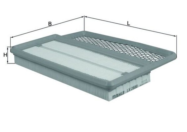Luftfilter Knecht LX 2880 Filtereinsatz FüR 595C 595 695C 500C Abarth 500 695-image