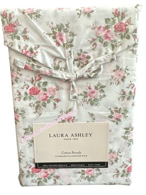 LAURA ASHLEY ピロケース 50X70cm 綿100% 花柄 LAURA ASHLEY ピロケース 50X70cm 綿100% 花柄