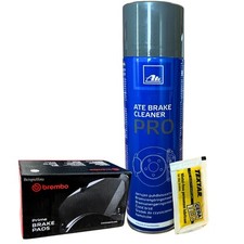 BREMBO Bremsbeläge Vorne + Reiniger + Paste für SPORTAGE 2.0 04.94-08.03 KIA