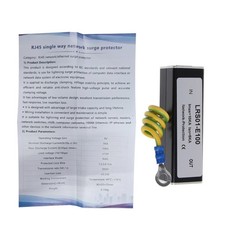 RJ45 Surge Protector for Protection for Arrester For 10/100M Ethernet