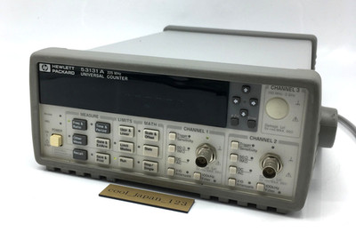HP Agilent 53131A Universalzähler 225MHz Frequenzzähler mit Netzkabel getestet