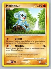 Pokemon TCG Diamond and Pearl Meditite 89/130