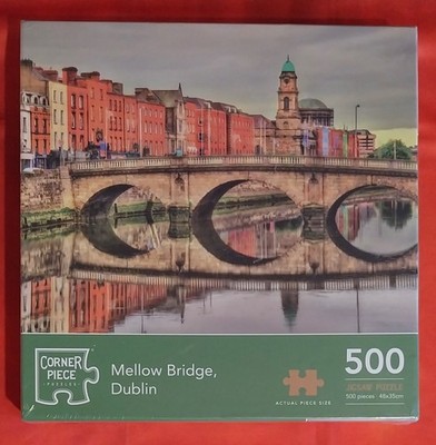 Corner Piece Mellow Bridge Dublin 500-teiliges Puzzle NEU