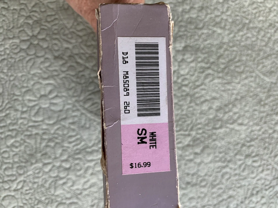 Pantalones blancos vintage Sears perfeccionados con control de lycra firme perfectamente ajustados talla S Foto 3 de 4