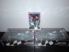 2 x F1  ALONSO STROLL SIGNED ASTON MARTIN 2025 MODEL CARS TOPPS CARD FORMULA 1