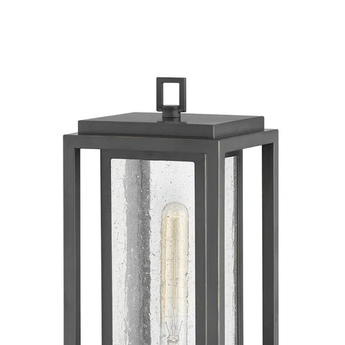 Hinkley Lighting 1007-LL Republic 1 Light 16.5" Tall Coastal - Black - Picture 10 of 11