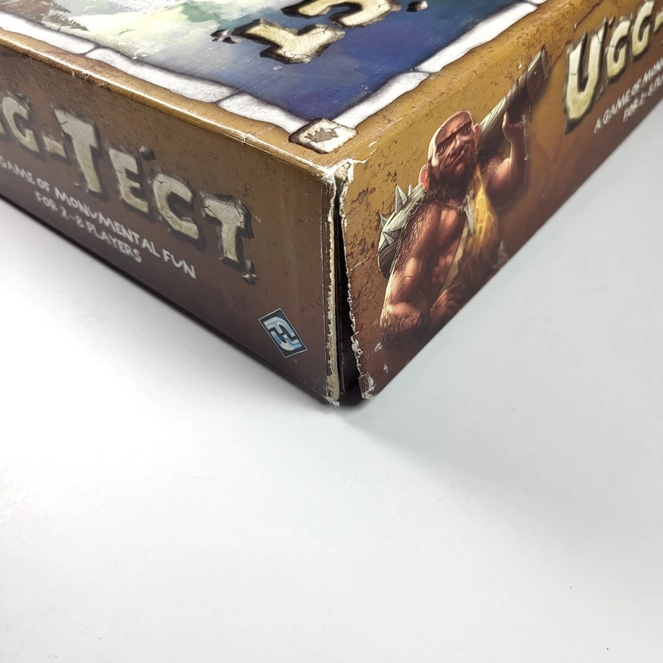 Ugg-Tect Board Game (Complete) | Fantasy Flight Games | Some Box Damage - Image 4 of 4