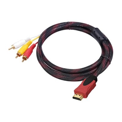 Einfacher Anschluss mit HDMI zu RCA Adapter für optimale Bildqualität
