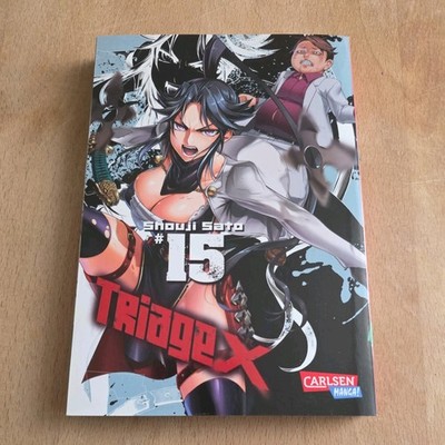 Triage X - Band 15 - Manga - guter Zustand Shouji Sato