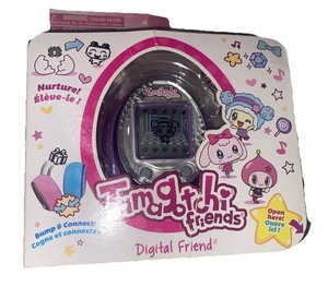 Tamagotchi Friends Purple With Silver Stars Pet Digital Friend Bandai 2014