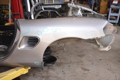 Driver Left Rear Quarter Panel Silver Fits 97-04 PORSCHE BOXSTER