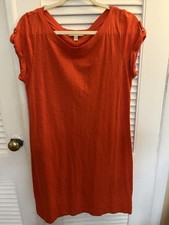 Banana Republic Women's Orange Dress Size L.