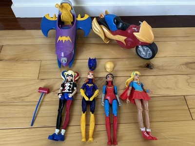 Mattel DC Super Hero Girls Batgirl, Supergirl, & Wonder Woman 6  Doll Figures