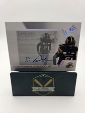 Stevev Dunbar Jr. 2025 SP Game Used CFL Autographed Card