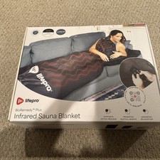Lifepro bioremedy infrared sauna blanket  36”x76” Brand New! Updated