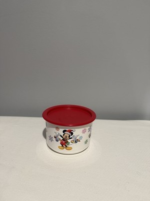 Tupperware Christmas Disney One Touch Canister 575 ml Vintage