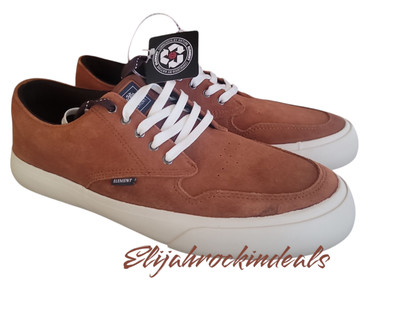 NEW MENS ELEMENT TOPAZ C3 CARAMEL CAFE SKATE  SHOES SIZE 10