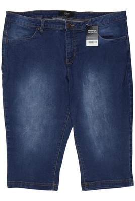 Zizzi Shorts Damen kurze Hose Hotpants Gr. EU 52 Baumwolle Blau #hl4kknl