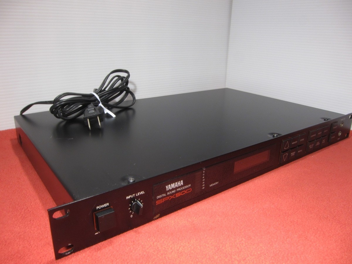 Yamaha SPX50D multi-effects processor Very Good Tested / MIJ