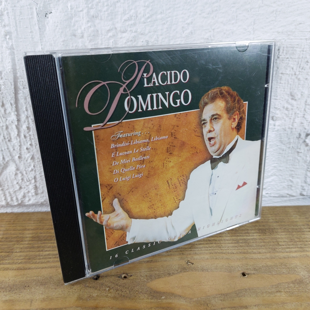 Placido Domingo - Placido Domingo - 16 Classic Opera Highlights (1996, CD)