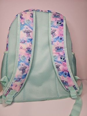 LIMITED TOO Backpack Out Of This World Aliens Spaceship Retired