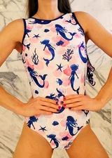 Plum Gymnastics Leotard Adult Extra Small AXS Competition Dance Ballet NWT