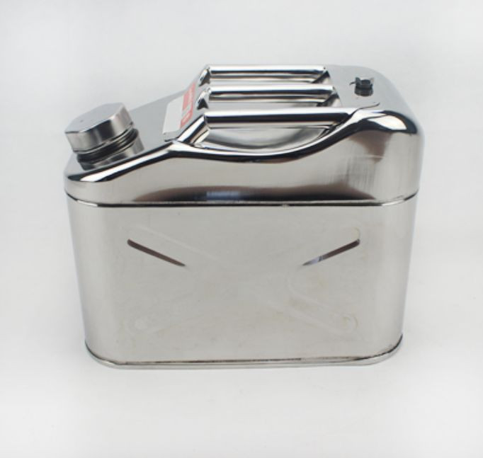 CLEARANCE 10L Stainless Steel Jerry Can Fuel/Water Storage for 4WD