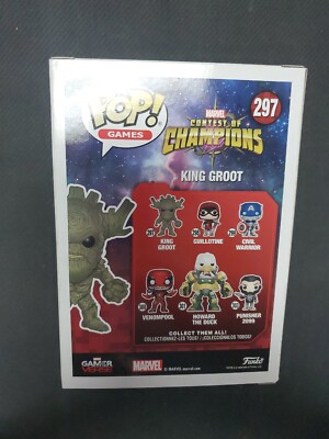 Funko Pop! Marvel King Groot #297 Vinyl Figure | eBay