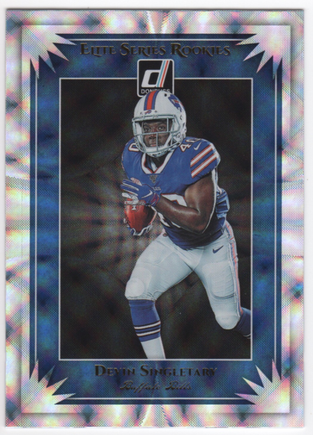 DEVIN SINGLETARY 2019 Donruss ELITE SERIES ROOKIES RC #25 - Bills